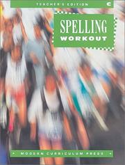 Cover of: Spelling Workout : Level C (Student Edition)