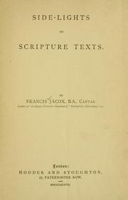 Cover of: Side-lights on Scripture texts