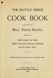Cover of: The Battle Creek cook book by Battle Creek, Mich.