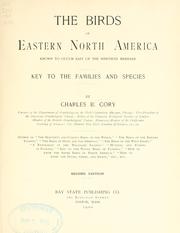 Cover of: The birds of eastern North America known to occur east of the nineteenth meridian ...