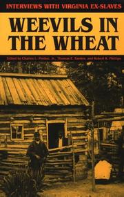 Weevils in the wheat : interviews with Virginia ex-slaves