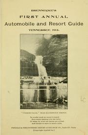 Cover of: Brennecke's ... annual automobile and resort guide, Tennessee, 1912-