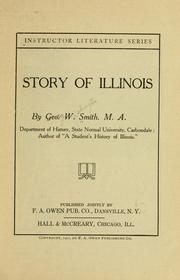 Cover of: Story of Illinois