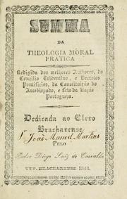 Cover of: Summa da theologia moral pratica by Diogo Luiz de Carvalho