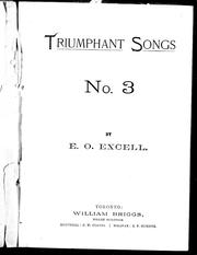 Cover of: Triumphant songs, no. 3