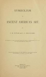 Cover of: Symbolism in Ancient American Art