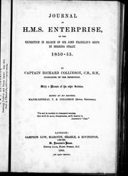 Journal of H.M.S. Enterprise by Collinson, Richard Sir