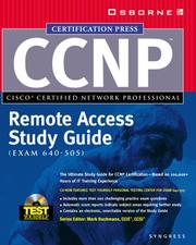 CCNP remote access study guide : (exam 640-505)