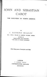 Cover of: John and Sebastian Cabot: the discovery of North America