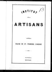 Cover of: Eglise de St. François d'Assise