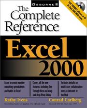 Excel 2000 : the complete reference