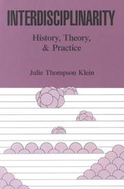 Cover of: Interdisciplinarity by Julie Thompson Klein