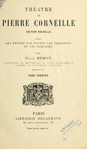 Cover of: Théâtre
