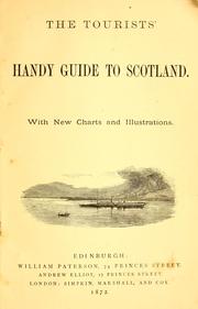 Cover of: The Tourists' handy guide to Scotland. by 