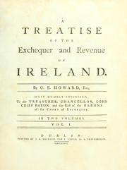 Cover of: treatise of the Exchequer and revenue of Ireland.
