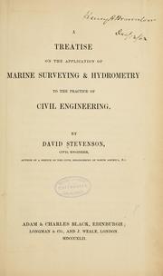 Cover of: treatise on the application of marine surveying & hydrometry to the practice of civil engineering.