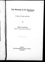 Cover of: The mother of St. Nicholas (Santa Claus)