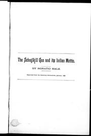 Cover of: The schuylkill gun and its Indian motto by Horatio Emmons Hale