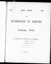 Cover of: The Archdiocese of Toronto and Archbishop Walsh