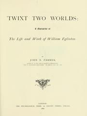 Cover of: 'Twixt two worlds: a narrative of the life and work of William Eglinton.