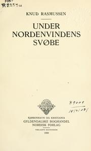Cover of: Under Nordenvindens Svøbe