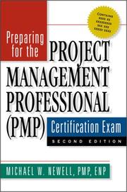 Preparing for the project management professional (PMP) certification exam