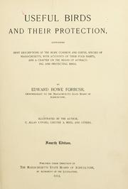 Cover of: Useful birds and their protection. by Edward Howe Forbush