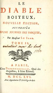 Cover of: Le diable boiteux