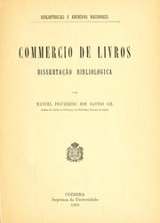 Cover of: Commercio de livros by Manuel Figueiredo dos Santos Gil