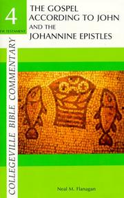 Cover of: The Gospel according to John and the Johannine Epistles by Neal M. Flanagan