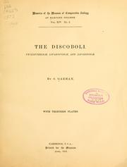 Cover of: The Discoboli: Cyclopteridæ, Liparopsidæ, and Liparididæ.