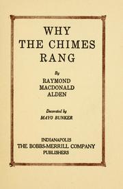 Cover of: Why the chimes rang