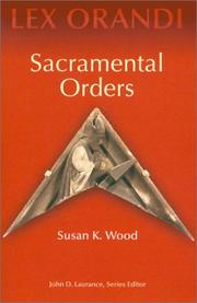 Cover of: Sacramental orders