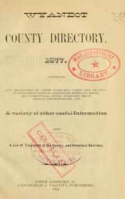 Wyandot County directory. 1877