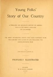 Cover of: Young folks' story of our country by Hanson, John Wesley Jr.