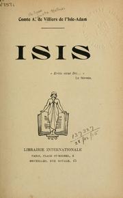 Cover of: Isis.