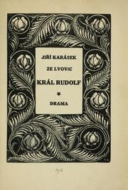 Cover of: Král Rudolf: drama.