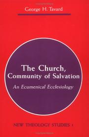 Cover of: The church, community of salvation by Tavard, George H.