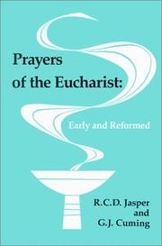 Cover of: Prayers of the Eucharist