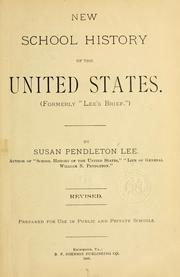 Cover of: New school history of the United States.