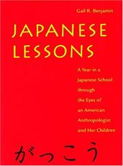Cover of: Japanese lessons by Gail Benjamin