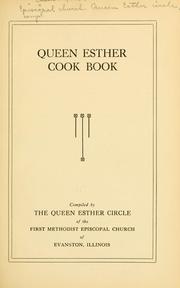 Cover of: Queen Esther cook book