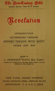 Cover of: Revelation: introduction.
