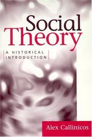 Social theory : a historical introduction