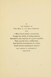 Cover of: Sketch of Mound cemetery, Marietta, Ohio. | Willia Dawson Cotton