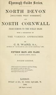 Cover of: South Devon: (including W. Dorset coast from Weymouth) and South Cornwall, with a full description of Dartmoor and the Scilly Isles