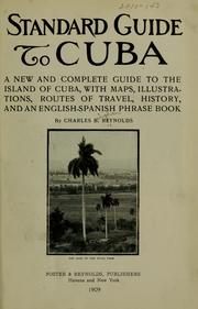 Cover of: Standard guide to Cuba by Charles B. Reynolds