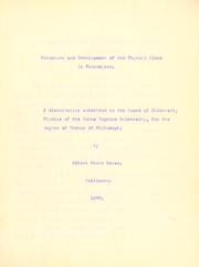 Cover of: Structure and development of the thyroid gland in Petromyzon by Albert Moore Reese