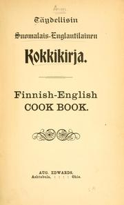 Täydellisin suomalais-Englantilainen kok-kikirja