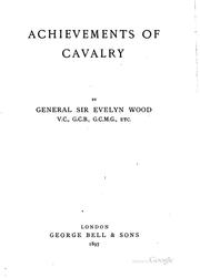 Cover of: Achievements of cavalry
